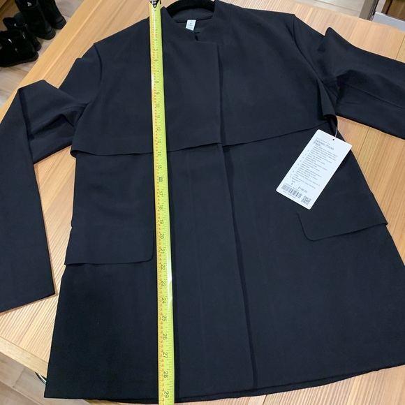 Lululemon Between Places Blazer on the move jacket black NWT 8 - Picture 7 of 10